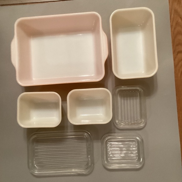 Vintage Pyrex Citrus Daisy Refrigerator Set - Picture 1 of 7